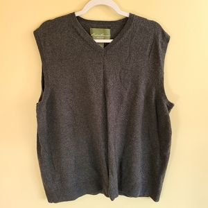 Mens Eddie Bauer Pullover Vest Size XL